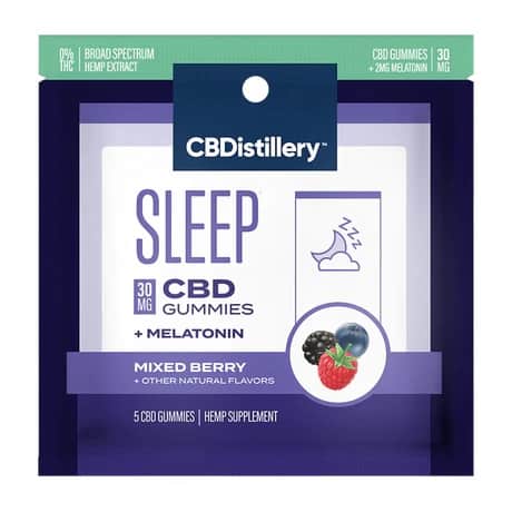CBDistillery Broad Spectrum CBD Sleep Gummies