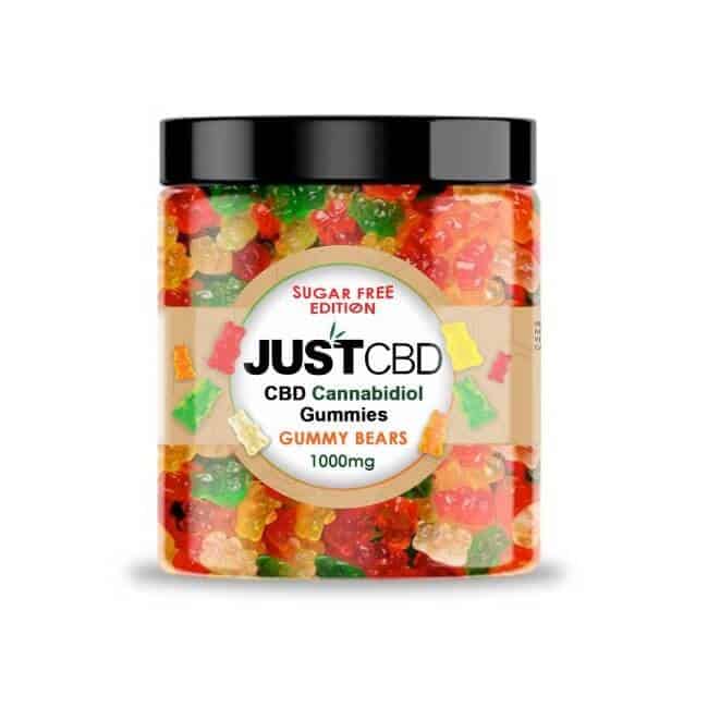 JustCBD CBD Gummies Sugar Free 1000mg