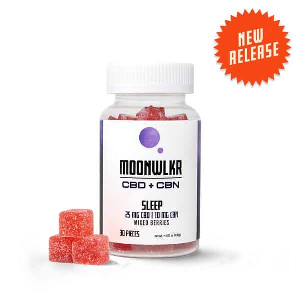 MOONWLKR CBD + CBN Gummies for Sleep